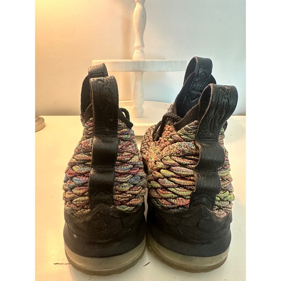 nike lebron 15 multicolor basketball shoes